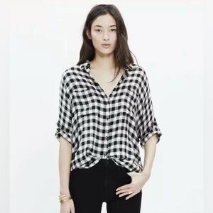 Madewell courier shirt dress